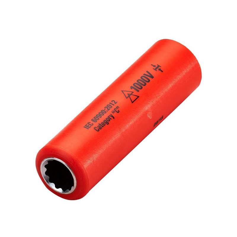Itl Insulated Insulated 1/2in Drive Deep Socket 10mm ITL Insulated - Dynamic Drive