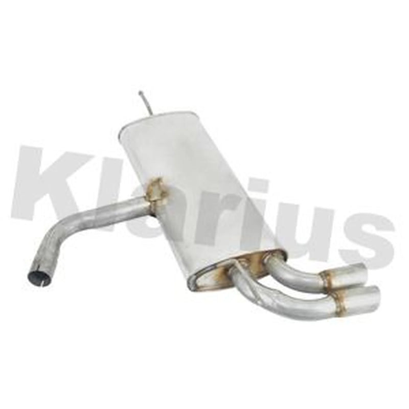 Klarius Box With Tail Pipe Rear fits VW Golf Sportsvan VII 2014-2020 2.0