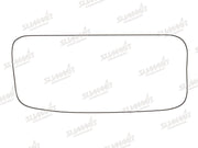 Summit Stick-On Commercial Lower Blind-Spot Mirror Glass fits Vauxhall Movano 98 to 04 RHS LHS Summit - Bars 4 Cars