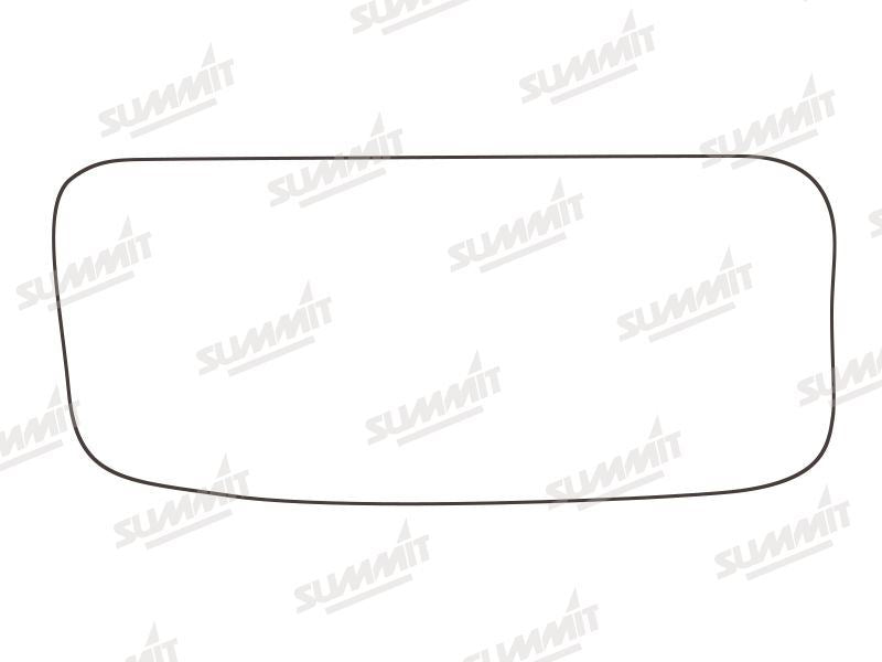 Summit Stick-On Commercial Lower Blind-Spot Mirror Glass fits Vauxhall Movano 98 to 04 RHS LHS Summit - Bars 4 Cars