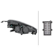Hella Headlight Headlamp H7/H1 Left 1LH 354 811-071