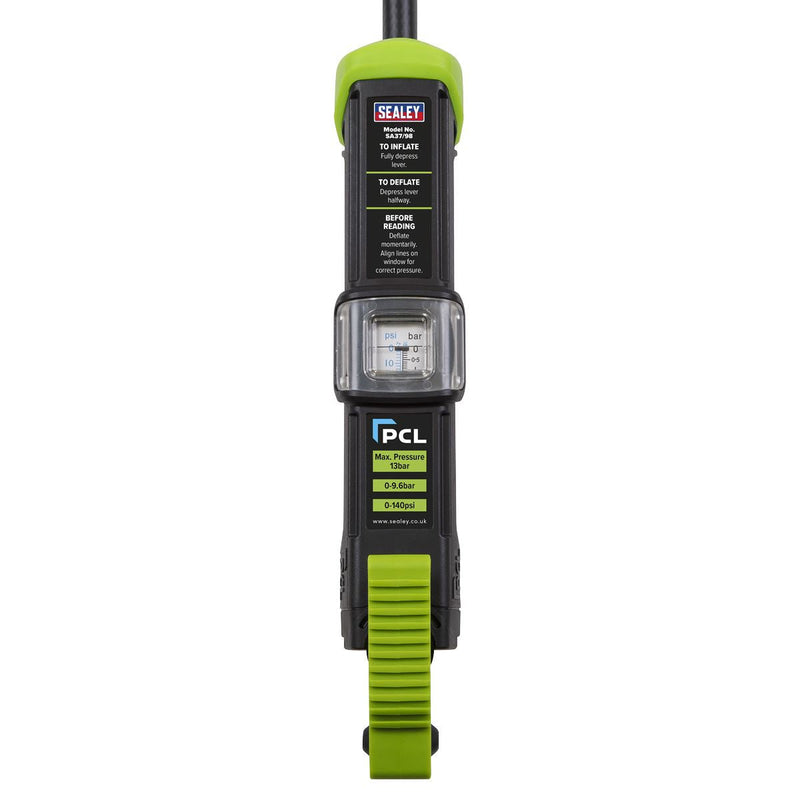 Sealey Clip-On Connector Tyre Inflator Airlite Eco SA37/98 Sealey - Dynamic Drive