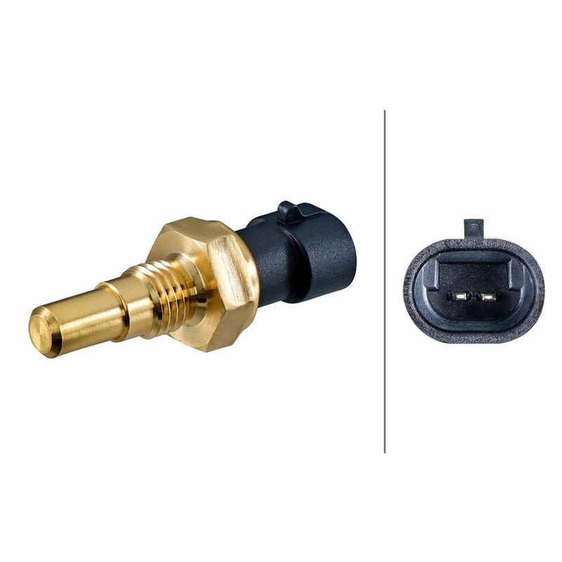 Hella Coolant Temperature Sensor fits Rover 200 II 1989-2000 1.4