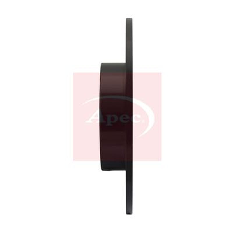 Apec 2 x Solid Brake Discs fits Land Rover Range Rover Evoque 2011-2019 2.0 2.2