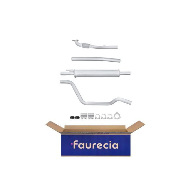 Hella Middle Silencer fits Opel Meriva A 2003-2010 1.6