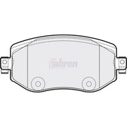 Fahren Front Brake Pad Set FBP3843