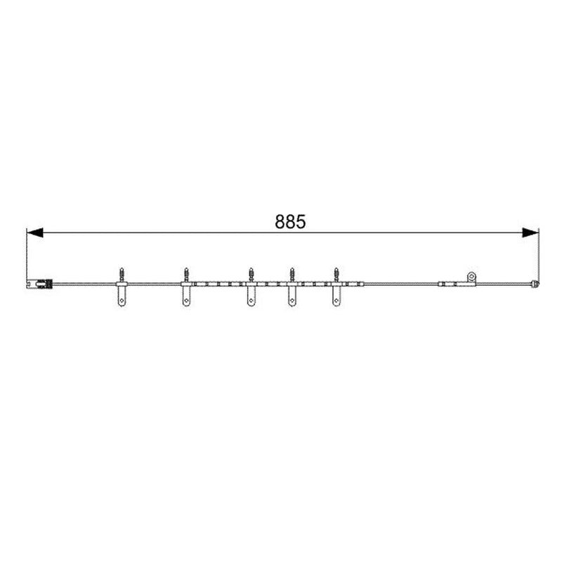 Bosch Brake Pad Wear Sensor Front fits Mini Mini 2001-2008