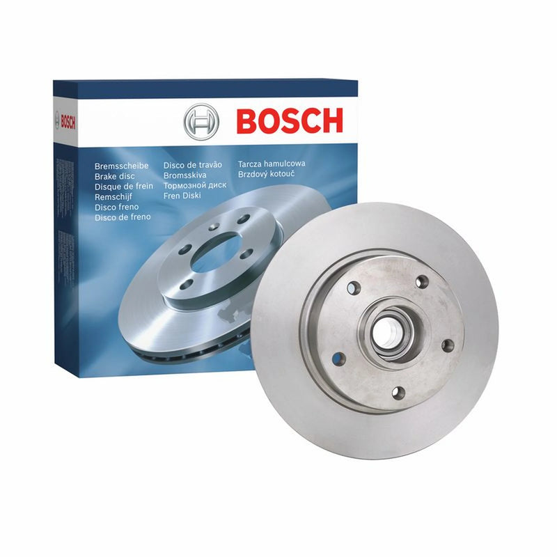 Bosch 2 x Solid Rear Brake Discs 0986479761-x2