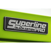Superline Pro Superline PRO Black Edition Top Hutch & 2 Drawer Riser 1549mm Superline Pro - Dynamic Drive