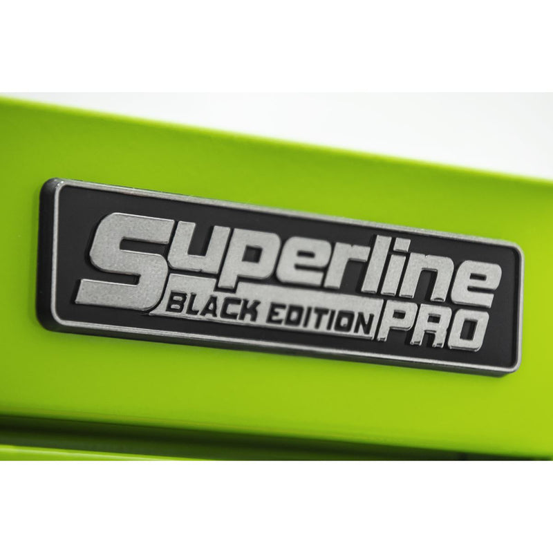 Superline Pro Superline PRO Black Edition Top Hutch & 2 Drawer Riser 1549mm Superline Pro - Dynamic Drive