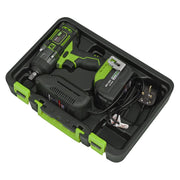 Sealey 1/2"Sq Drive Hi-Vis Cordless Brushless Impact Wrench 18V 4Ah CP650LIHV Sealey - Dynamic Drive