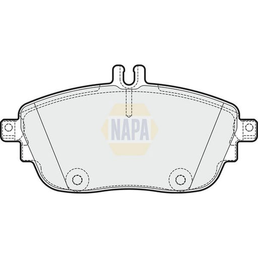 NAPA Front Brake Pad Set NBP1337