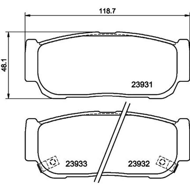 Mintex Front & Rear Brake Discs & Pads fits Kia Sorento I 2002-2011