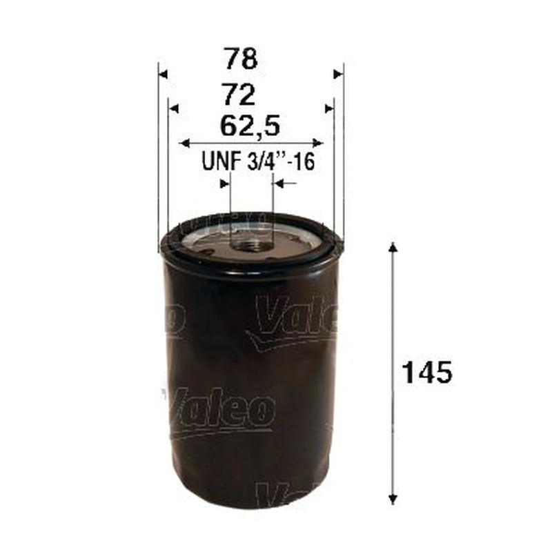 Valeo Engine Oil Filter 586106