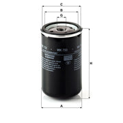 MANN-FILTER Fuel Filter Element