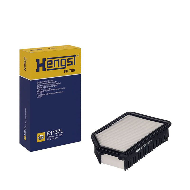 Hengst Engine Air Filter fits Hyundai Accent IV 2010-2018 1.4 1.6