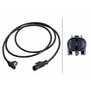 Hella ABS Wheel Speed Sensor Rear 6PU 358 251-011