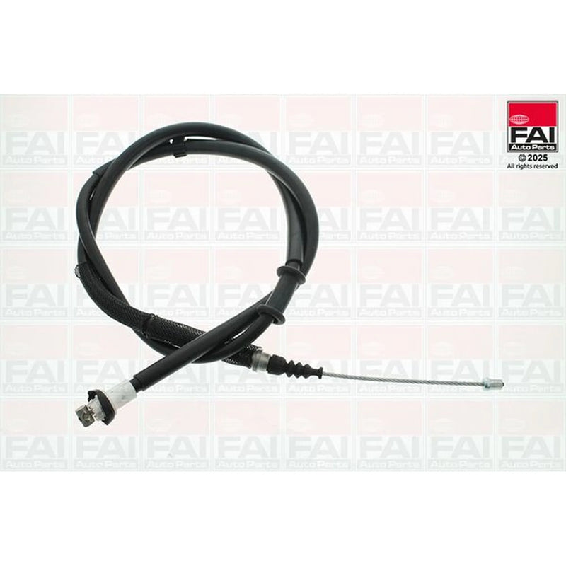 FAI Handbrake Cable Left Rear fits Fiat Panda 2004 on 1.2 1.3