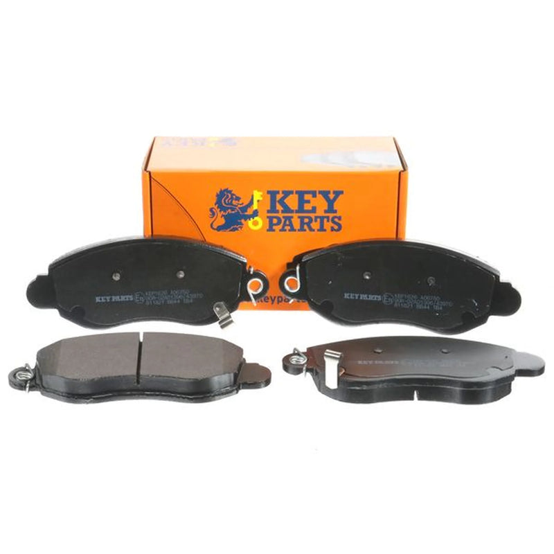 Key Parts 4 x Front Brake Pad Set fits Ford Transit 2000-2006 2.3 2.4
