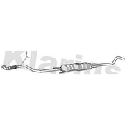 Klarius Box With Centre Pipe Centre fits Opel Meriva A 2003-2010 1.8