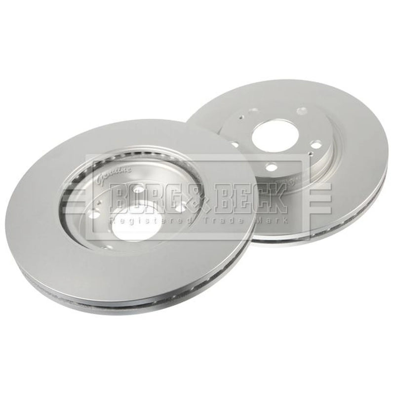Borg & Beck 2 x Vented Front Brake Discs BBD4605-x2