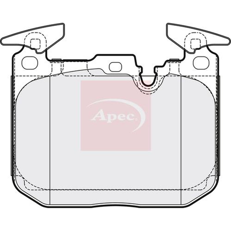 Apec Front Brake Pad Set fits BMW 2 2015-2021