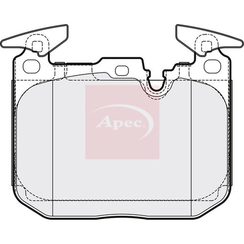 Apec Front Brake Pad Set PAD2170