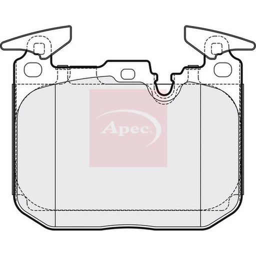Apec Front Brake Pad Set PAD2170