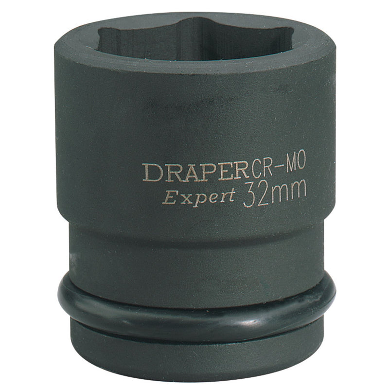 Draper HI-TORQ 6 Point Impact Socket, 3/4" Sq. Dr., 32mm 28743 Draper - Dynamic Drive