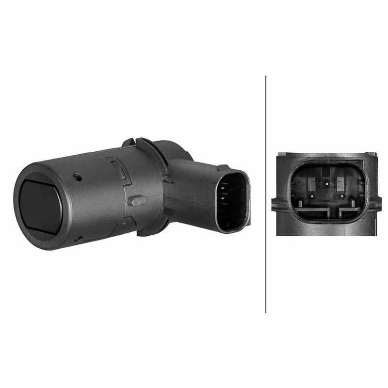 Hella Parking Sensor (PDC) Rear fits Volvo C70 I 1997-2005 2.0 2.4