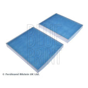 Blue Print Cabin Air Filter Set Wide High fits BMW 5 2009-2017