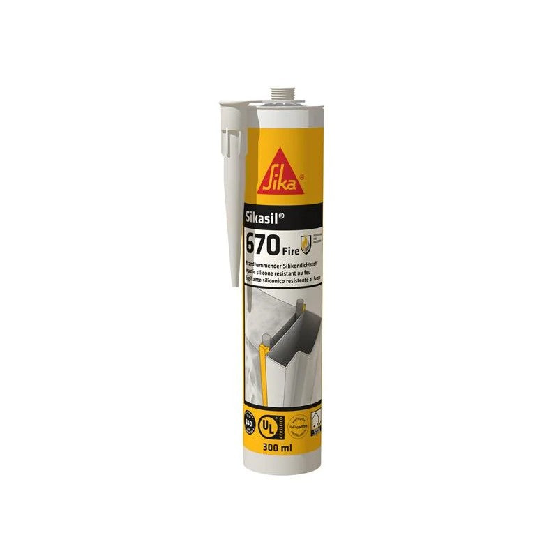 Everbuild Sika Sikacryl®-620 Fire Resistant Sealant Grey 600ml