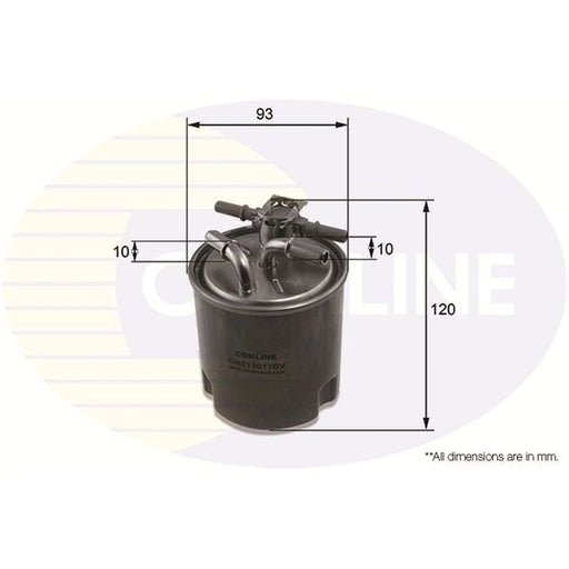Comline Fuel Filter Element fits Nissan NV200 2010-2011 1.5