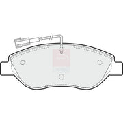Apec Front & Rear Brake Discs & Pads fits Alfa Romeo Mito 2008-2015 1.4 1.6