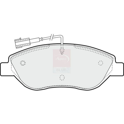 Apec Front Brake Pad Set PD3554