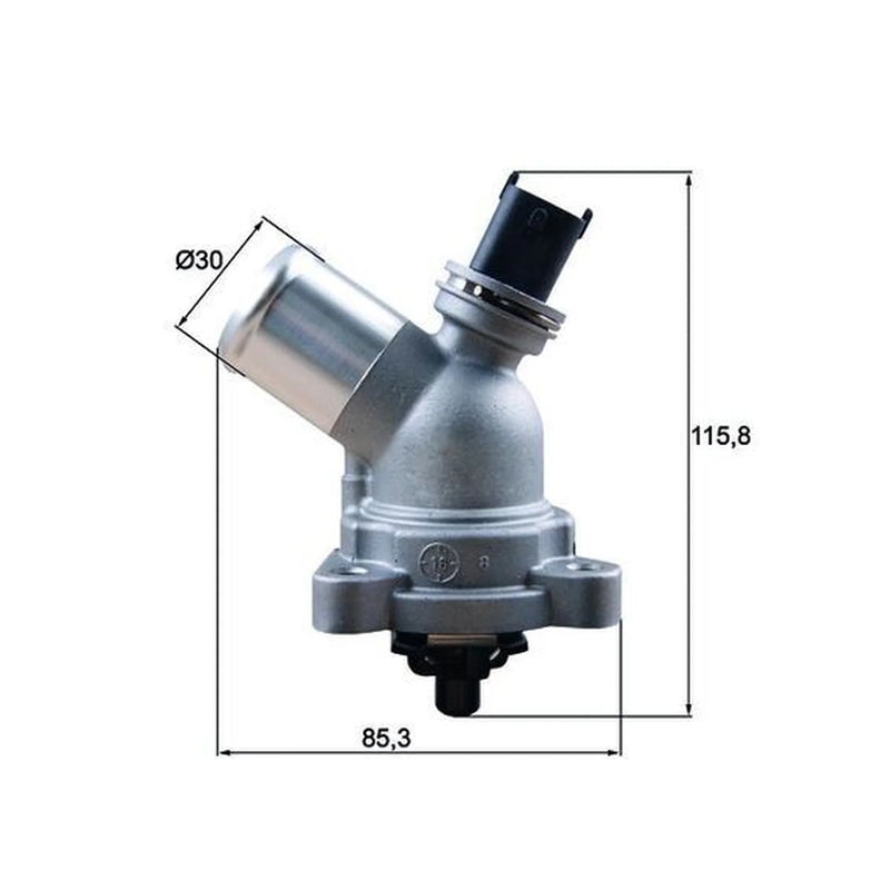 Mahle Thermostat,Coolant fits Chevrolet Spark 2010 on 1.0 1.2