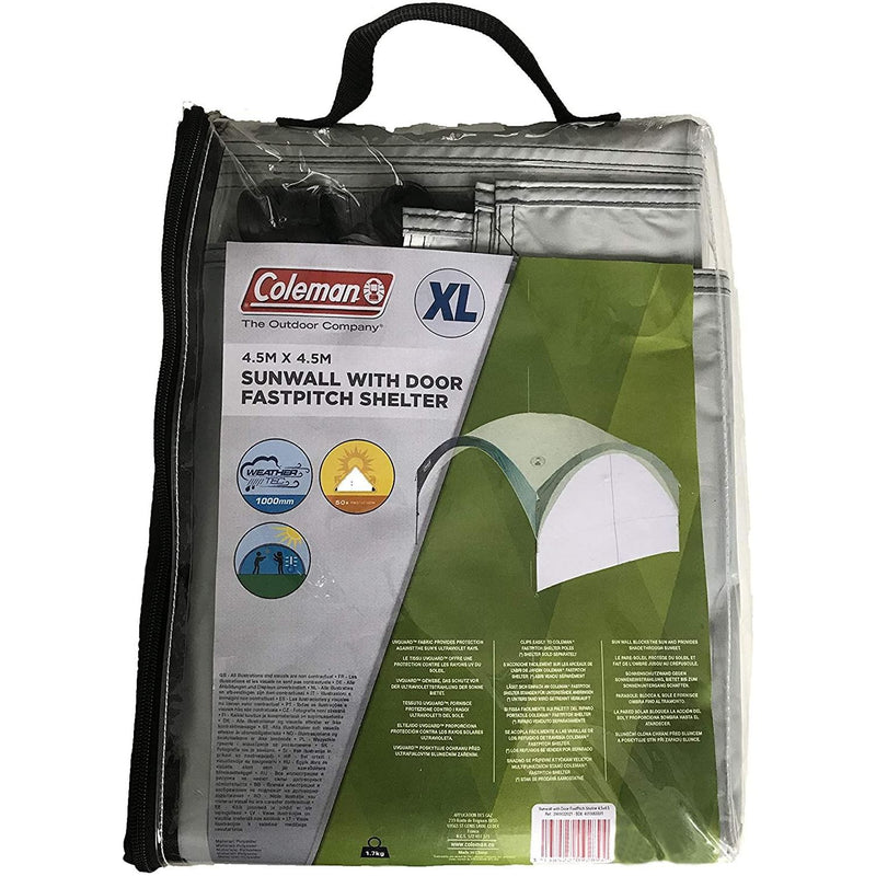 Coleman Fastpitch Event Shelter Pro XL Sunwall Mesh Panel Side Door Coleman  - Dynamic Drive