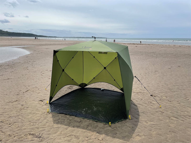 Quest Screen House 4 Mini pop up Gazebo Green Quest - Dynamic Drive
