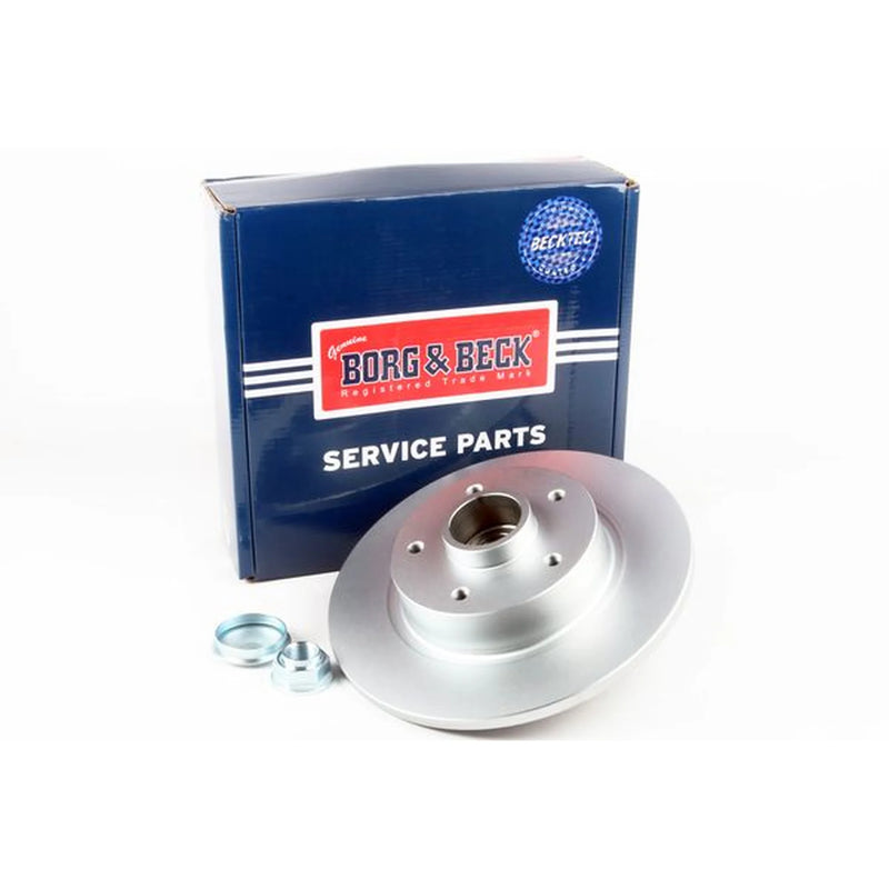 Borg & Beck Front & Rear Brake Discs & Pads fits Renault Grand Scénic III