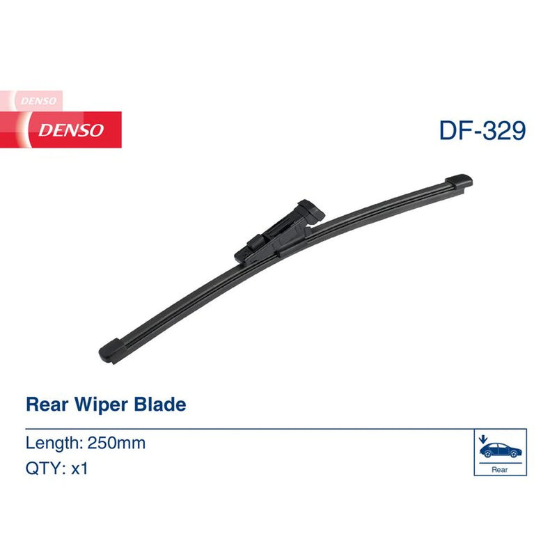 Denso Rear Wiper Blades fits VW Golf VIII 2019-2022 1.0 1.4 1.5 2.0