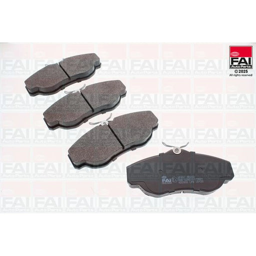 FAI Front Brake Pad Set fits Land Rover Discovery 1998-2004 2.5 4.0