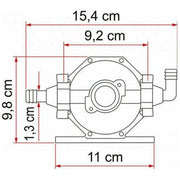 Fiamma A20 Expansion Tank - Accumulator Tank - Caravan / Motorhome / Boat 02478-01- Fiamma - Dynamic Drive