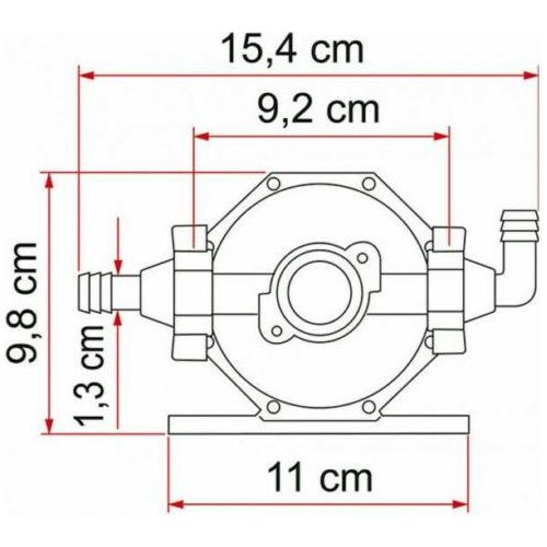 Fiamma A20 Expansion Tank - Accumulator Tank - Caravan / Motorhome / Boat 02478-01- Fiamma - Dynamic Drive