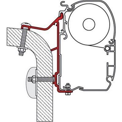 Fiamma Adapter Hymer Van B2 350cm for F45 F70 Awning Bracket 98655-244 Nova - Dynamic Drive