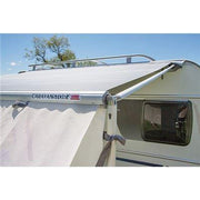 Fiamma CaravanStore Lightweight Manual Opening Awning 190 Royal Grey Fabric Fiamma - Dynamic Drive