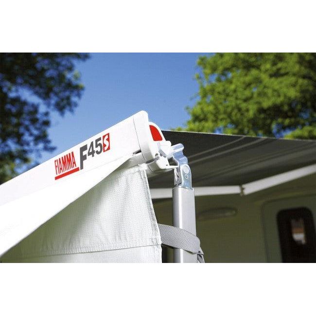 Fiamma F45 S Winch Awning Wind Out 260 Titanium Case Royal Grey Fabric 06290H01R Fiamma - Dynamic Drive