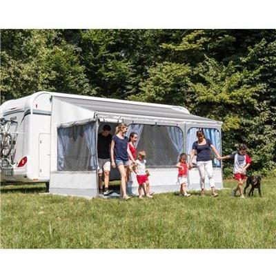 Fiamma F45 S Winch Awning Wind Out 350 Polar White Case Sahara Fabric Fiamma - Dynamic Drive