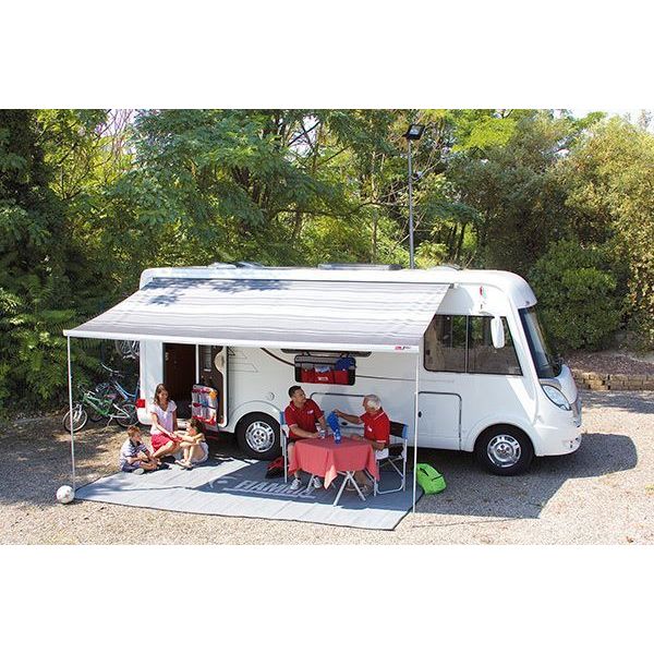 Fiamma F45 S Winch Awning Wind Out 400 Polar White Case Sahara Fabric Fiamma - Dynamic Drive