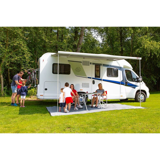 Fiamma F45S 260cm Motorhome Awning Canopy Polar White Cassette Blue Canopy Fiamma - Dynamic Drive