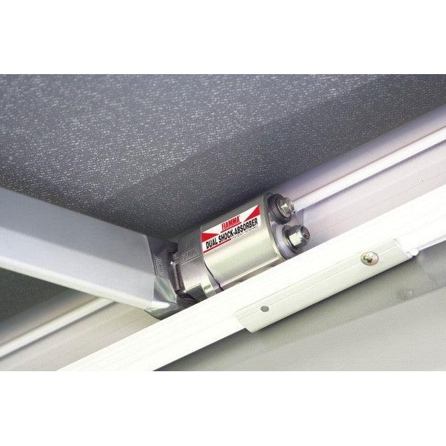 Fiamma F45S 425cm Awning Deep Black Case Royal Grey Fabric Motorhome Caravan Van Fiamma - Dynamic Drive